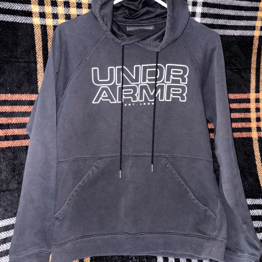 Under Armour Men's Charcoal Gray Hoodie